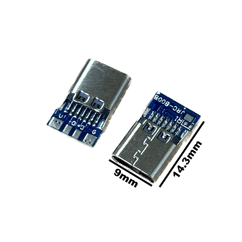 USB 3.1 Type C Connector 4 Pin Test PCB Board Adapter 4P Connector Socket For Data Line Wire Cable Transfer