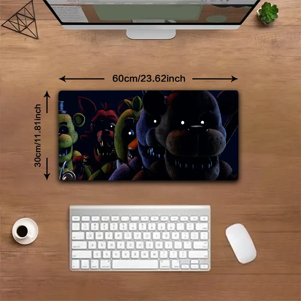 CIFBUY Bear Gaming Mouse Pad Non-Slip Rubber Base Washable Desk Mat for Office School Home Decor Gift for Fans Friends
