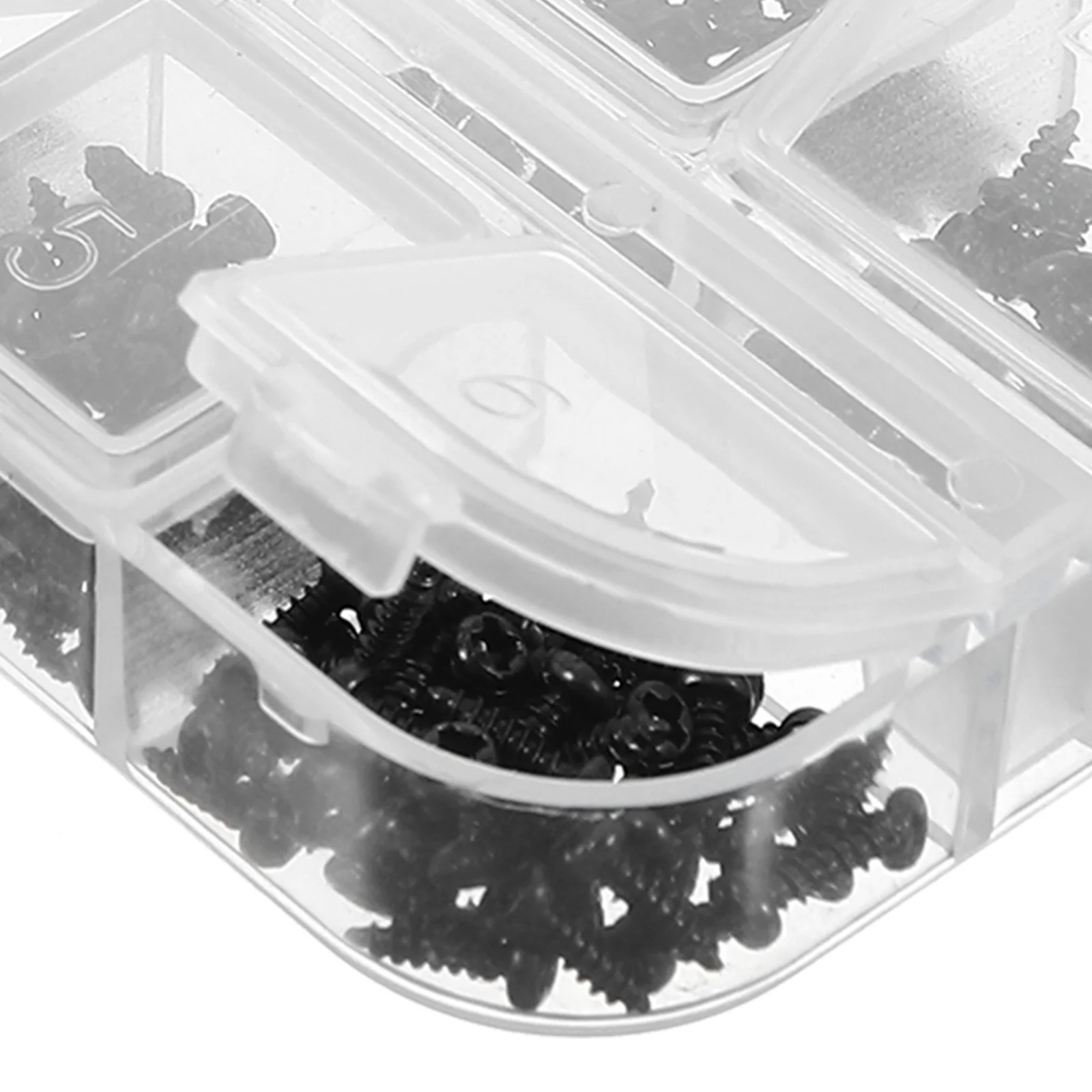 

1 Box Self-Tapping Screws Assorted Sizes Carbon Steel Pan Head Quick Installation Screws Assortment Kit for Wood Metal Plastic