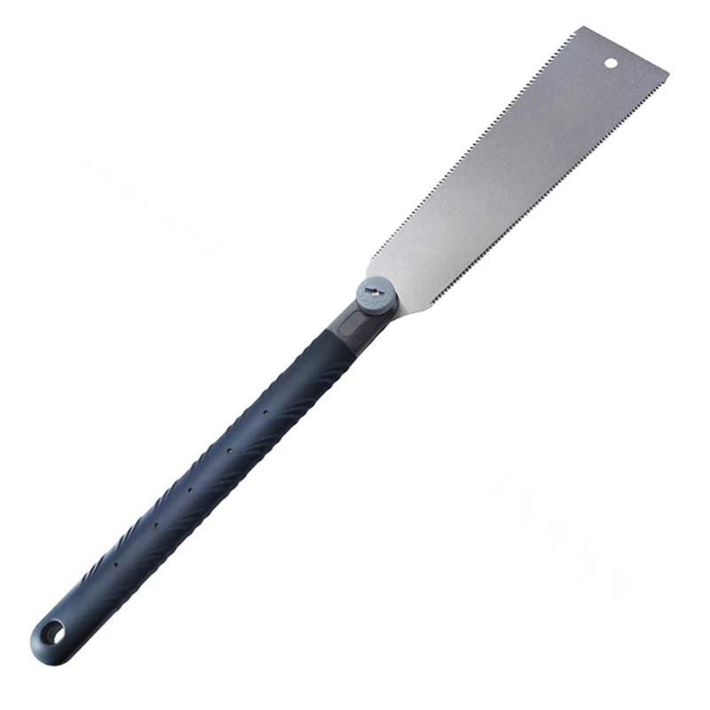 

New-Double Edged Pull Saw 250Mm SK5 Steel Flexible Blade 6-10/18 TPI Hand Saw For Woodworking Cutting