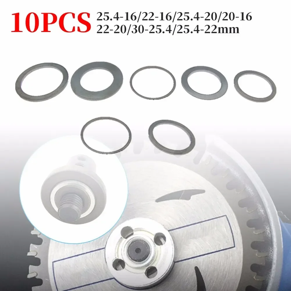 10 Pcs Saw Cutting Washer Inner Hole Adapter Ring Blade Aperture Change Washer For Angle Grinder Accessories Tool accessories