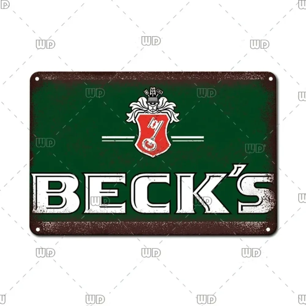 خمر ألمانيا بولانر البيرة القصدير تسجيل لبار مقهى رجل الكهف ديكور