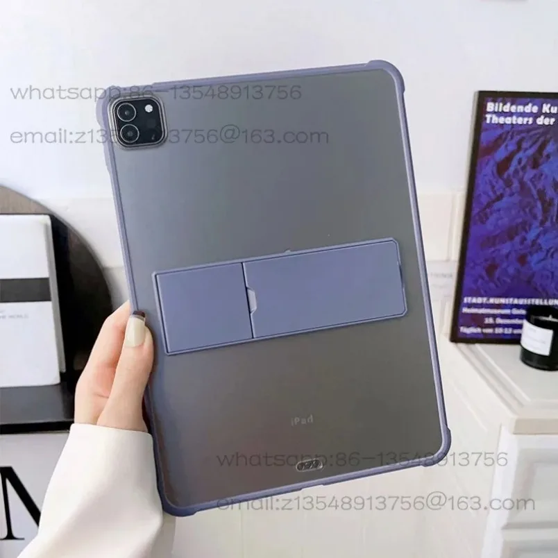 Clear Shockproof Hard Case for IPad 7th 8th 9th 10th Gen Mini6 Air4 Air5 Pro 11‑Inch A2197 Protective Shell with Stand