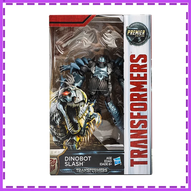 

Hasbro Anime Transformers Dinobot Slash Bumblebee Barricade Deluxe Class Gifts for Children Action Figure Model Toys