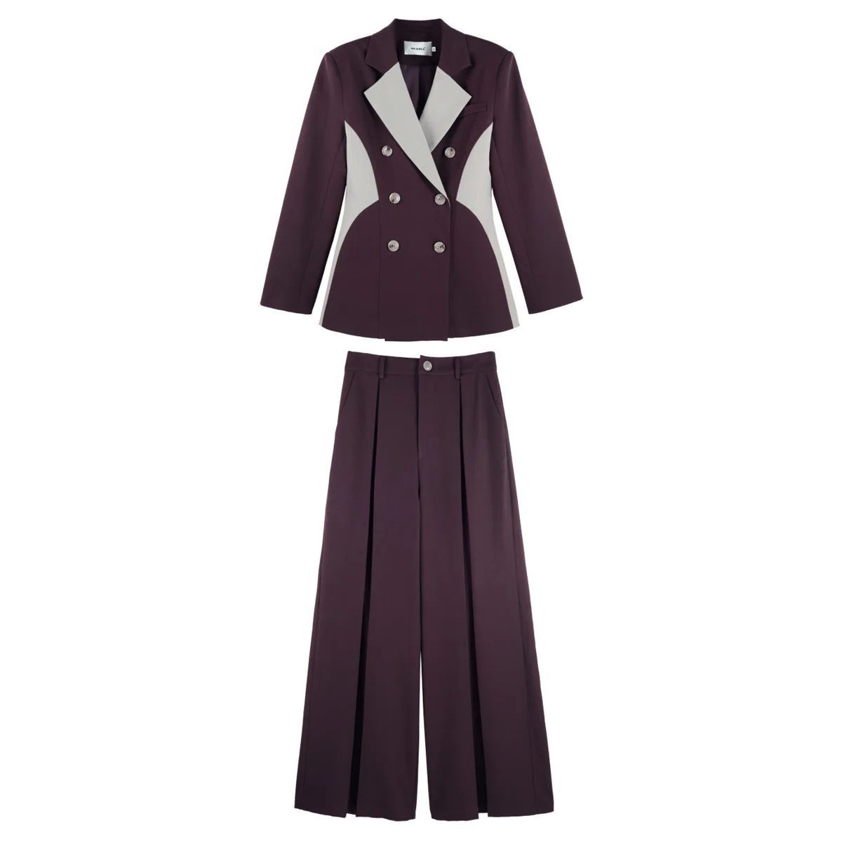 BJTZ 2025 Latest Autumn Ladies' Luxurious Casual Suit Professional Pants Set - Two-piece Set For Large Size Clothing