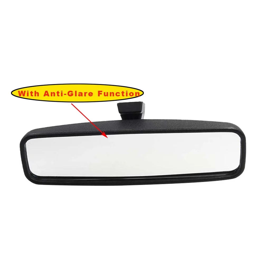 Rétroviseur Intérieur Dcolor 814842 – Remplacement Compatible Peugeot 106, 206, 306, Citroën C1, Partner, Etc.