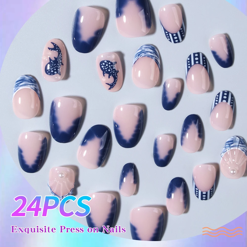 24pcs Almond 3d gel nails Whal - Decorating Tip Set recensione e prezzo