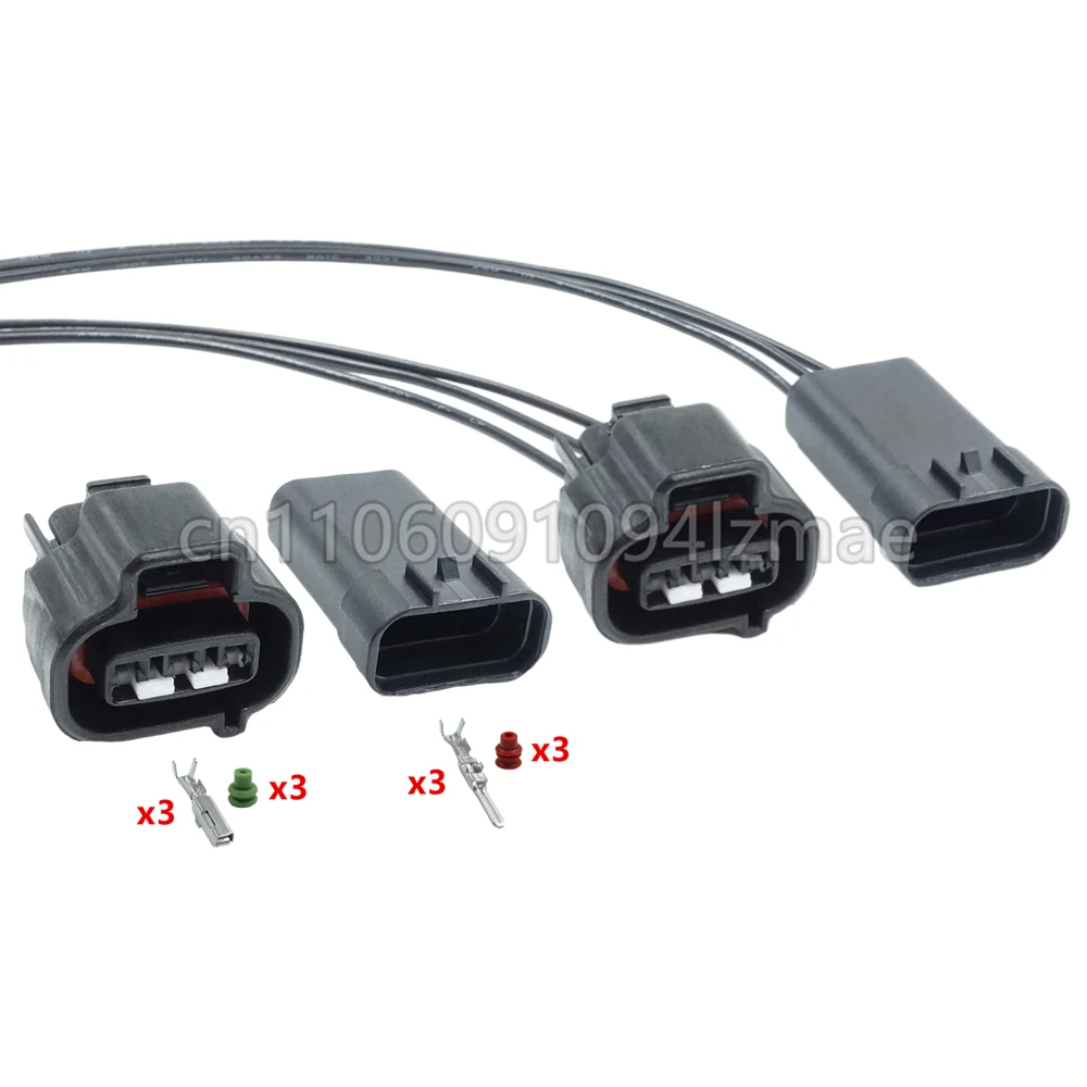 3 Pin Automotive Female or Male Connector Auto Speed Sensor Sealed Socket For Toyota 6248-5316 6248-5317 MG644554-4 90980-11143