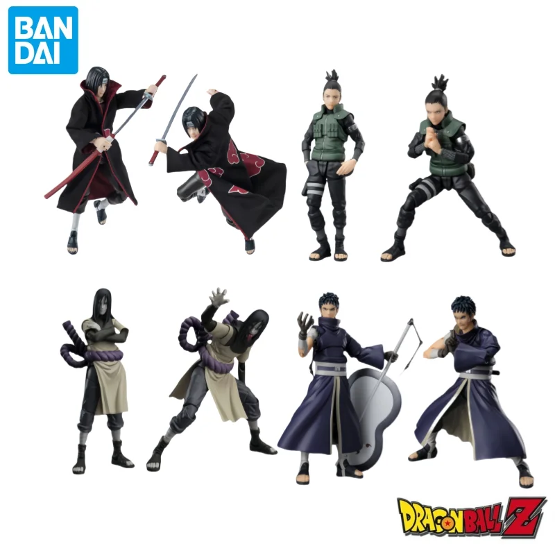 

In Stock Bandai Model Doll Brand New Boxed Naruto Shf Uchiha Obito Orochimaru Nara Shikamaru Uchiha Itachi Anime Characters