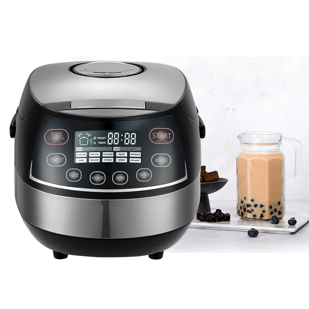 For ODM 5l multi rice cooker with non-stick inner pot,Smart Multi Rice Cooker can cooking pearl for home