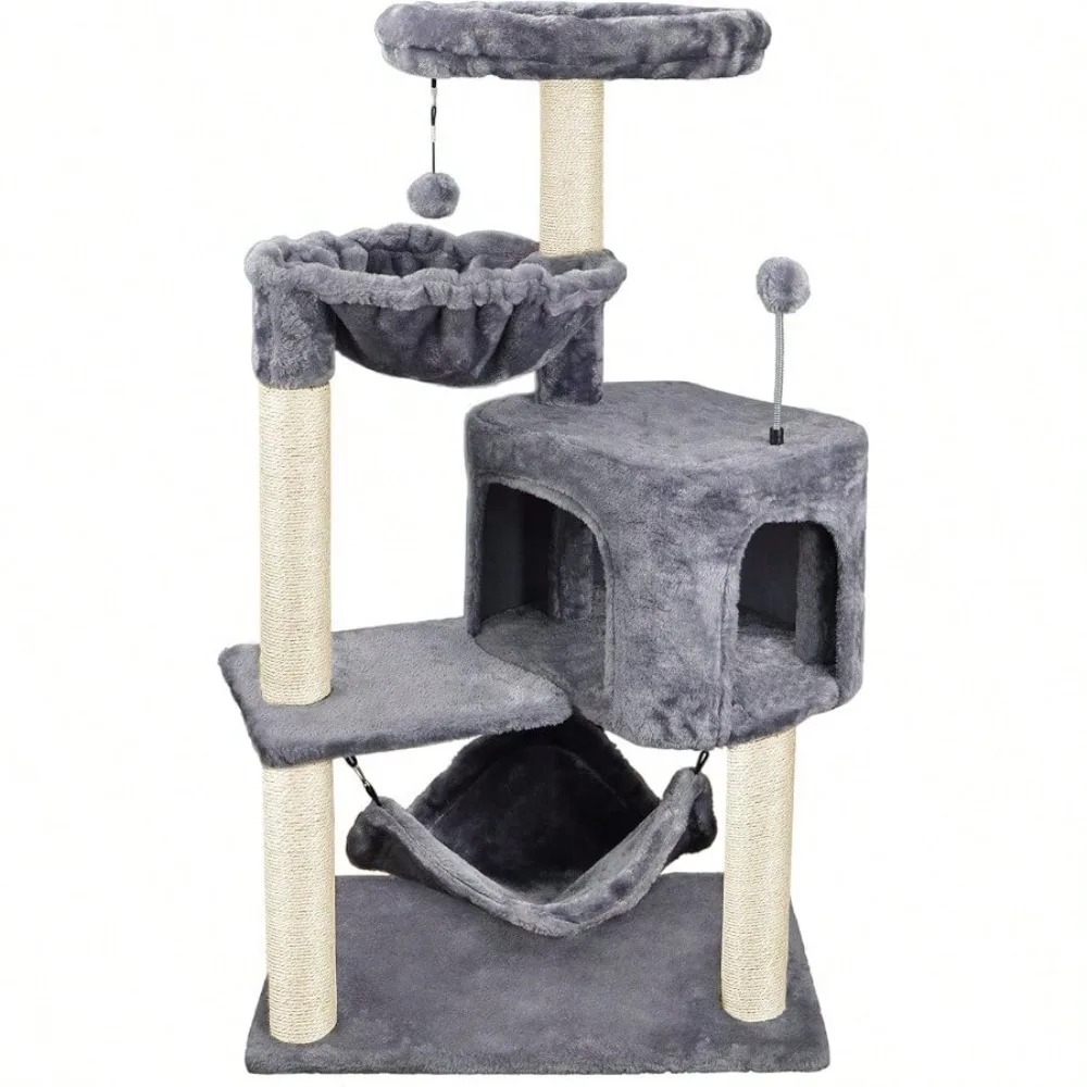 

Cat Tree With Cat Condo And Big Hammock,Cat Tree With Cat Condo And Big Hammock