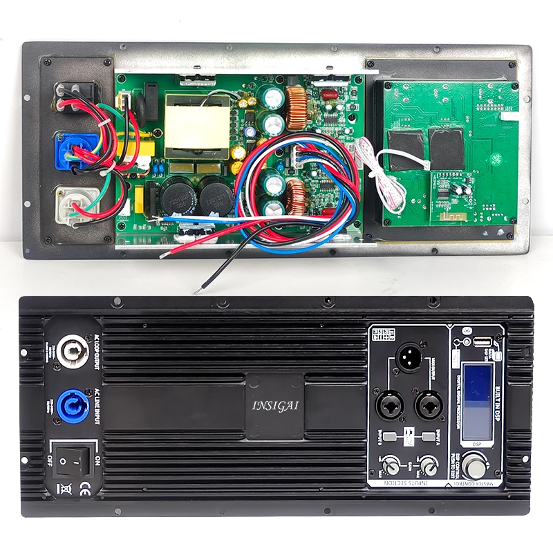 Professional 1000W Power Amplifier Speaker Module Board Dsp Active Sub Woofer Bass Subwoofer Bluetooth Amplifier Module Board