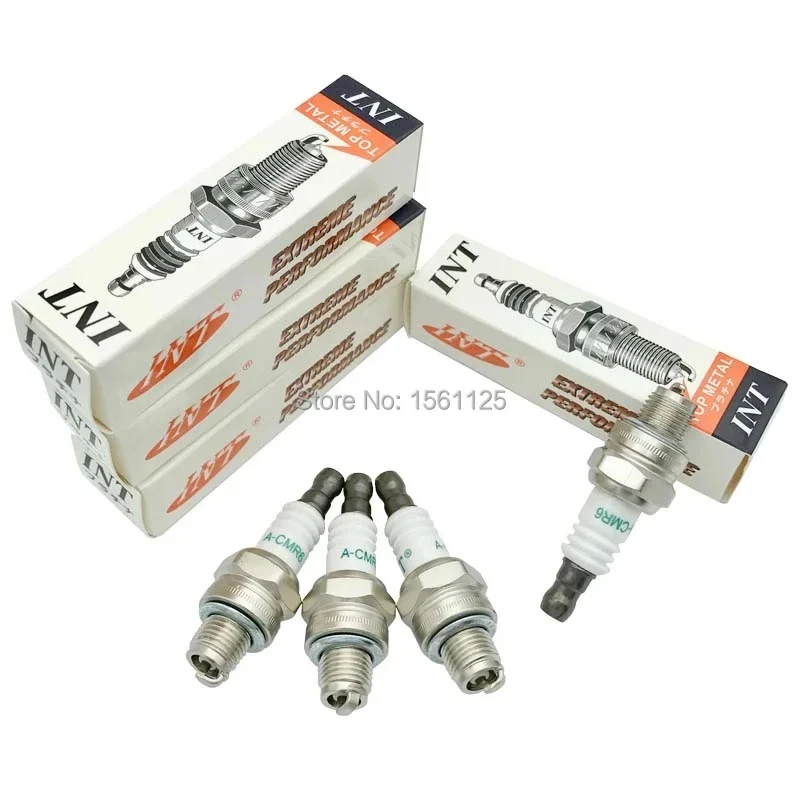 1 2 4PCS Spark Plug CMR6A A-CMR6 FOR CMR6A CMR7A RY4C 4194 3158 SR15C 7543 1223 965603030 Chainsaw Brush Cutter Trimmer 7543