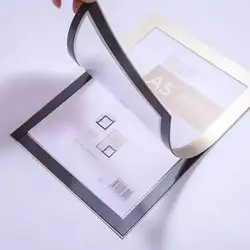 Pvc Plastic Poster Picture Paper Display Holder A5 A3 A4 Store Advertisement Promotion Sign Frame