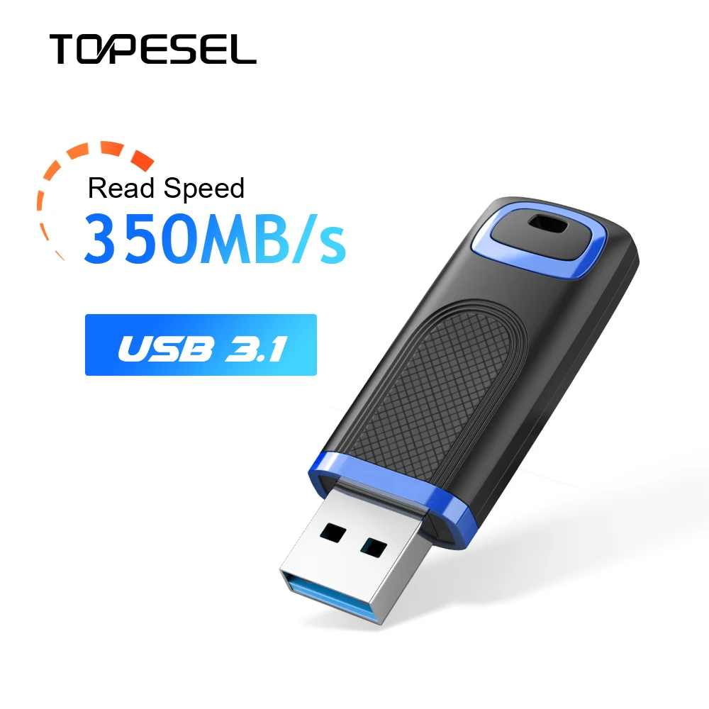 

TOPESEL USB Flash Drive 3.1 Gen 2 Flash Drive 128G High Speed 256G Thumb Drive Data Storage Memory Stick Jump Drive