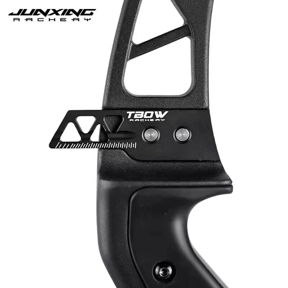 JUNXING H8 Bow Riser 25Inch 20-40lbs ,Bow Limbs Competitive Recurve Bow Take Down Bow  for Right Hand