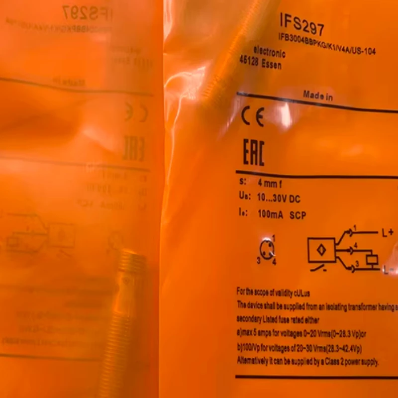 

2 шт. Новые бесконтактные выключатели IFS307 IFB3002-BPKG/5M/PUR