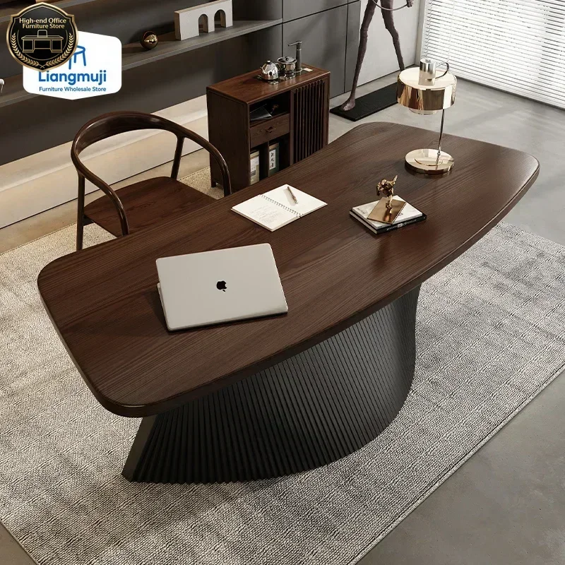 

Asthetic Manager Executive Desk Modern Luxury Designer Workstation Office Table Conference Black Mesa De Escritorio Home Office