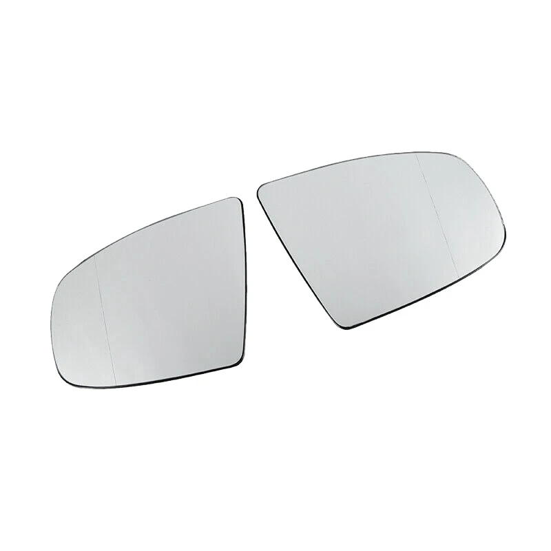 3 Pair Car Rear View Mirror Side Door Mirror Glass Heated + Adjustment For-BMW X5 E70 X6 E71 E72 2007-2014 51167174981