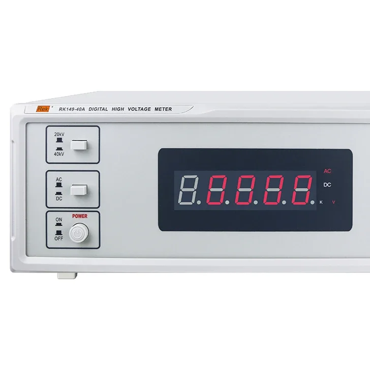 Rk149-40A High Voltage Digital Meter 2-50KV Four And A Half Power Frequency High Voltage Measurement High Static Voltage Meter