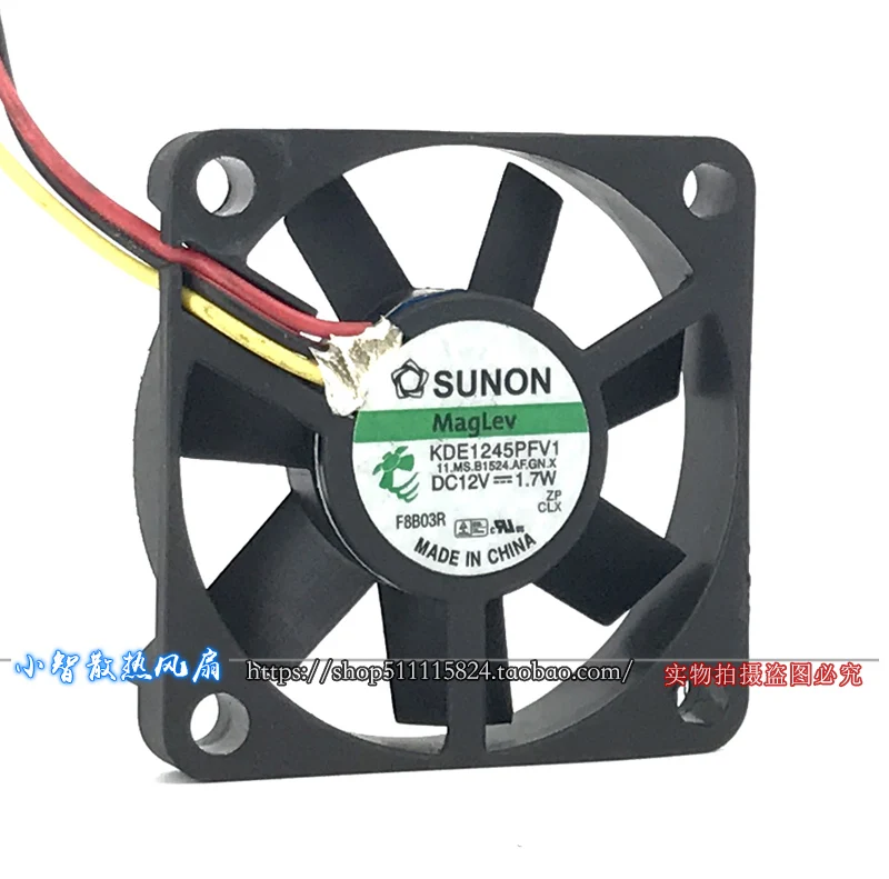 ORIGINAL KDE1245PFV1 12V 1.7W 4510 45*45*10mm NEW COOLING FAN RADIATOR