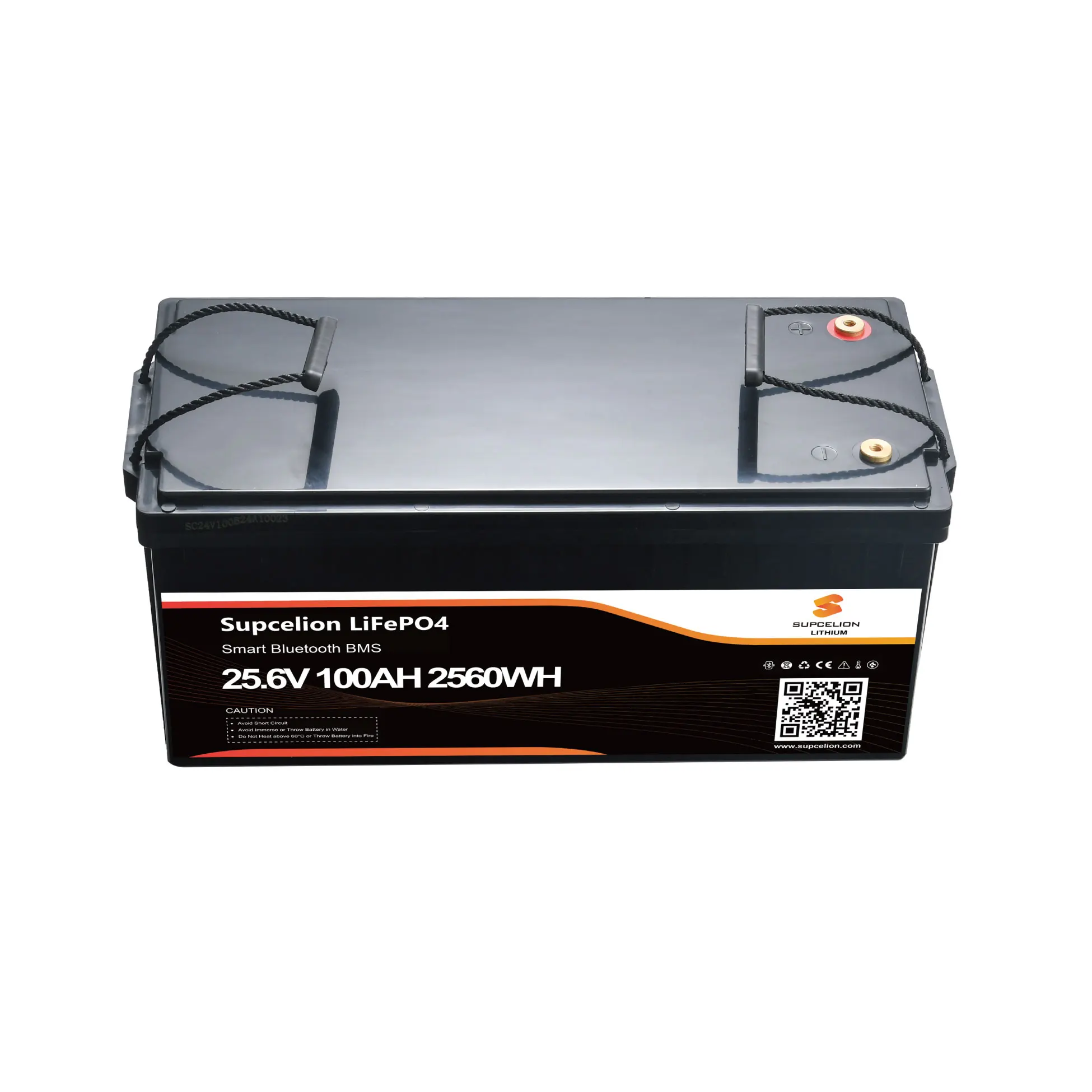 

24V 100Ah Lithium Iron Phosphate Battery Pack With BMS For E-Scooter RV Marine & Solar Power System