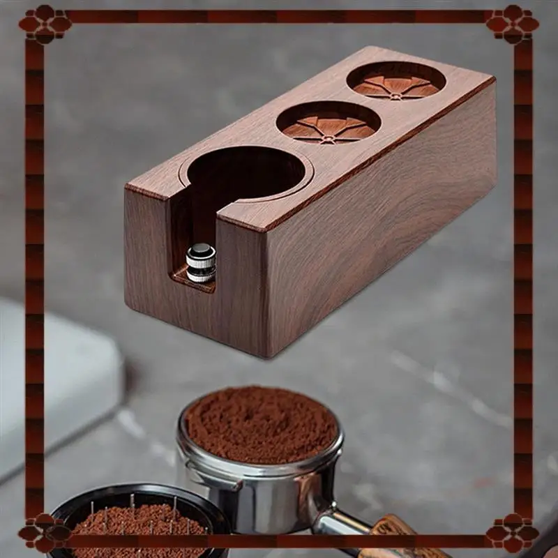 تسليم 24 ساعة سدادة قهوة حامل أدوات القهوة حامل 51-58 مللي متر عام متعدد الوظائف سدادة قهوة حامل لمتجر بار سطح العمل