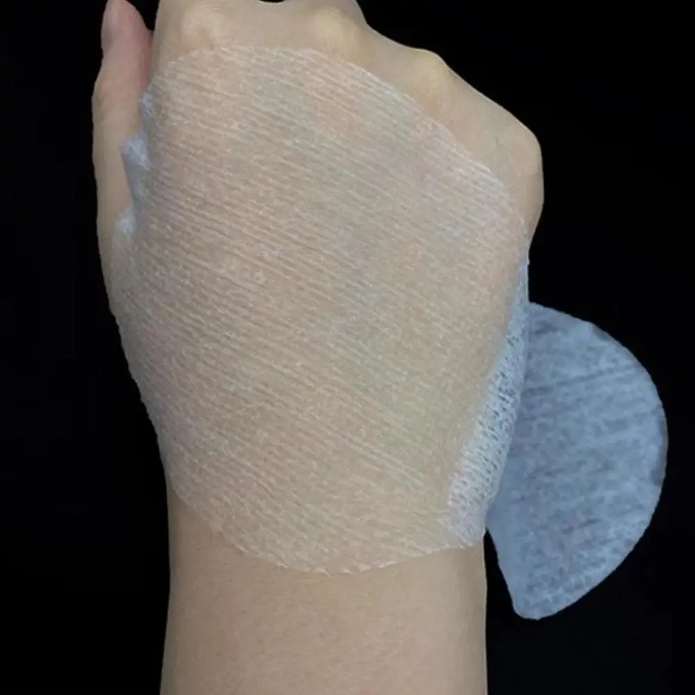 100/200/400 Uds almohadillas de maquillaje de algodón pegatinas de máscara de ojos desechables almohadillas de maquillaje de compresa húmeda ultrafinas parches de ojos secos almohadillas de maquillaje