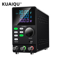 KUAIQU Programmable DC Laboratory Power Supply Adjustable Regulated Bench Variable Power Supplies 200V 300V 30V Memory Storage