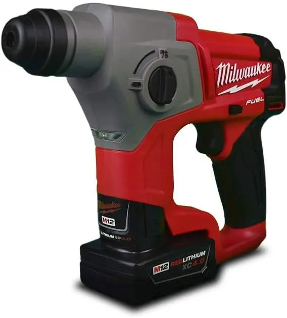 M12 Fuel 2416-21Xc 12-Volt Cordless Lithium-Ion 4.0Ah 5/8 In. Brushless Sds-Plus Rotary Hammer Kit