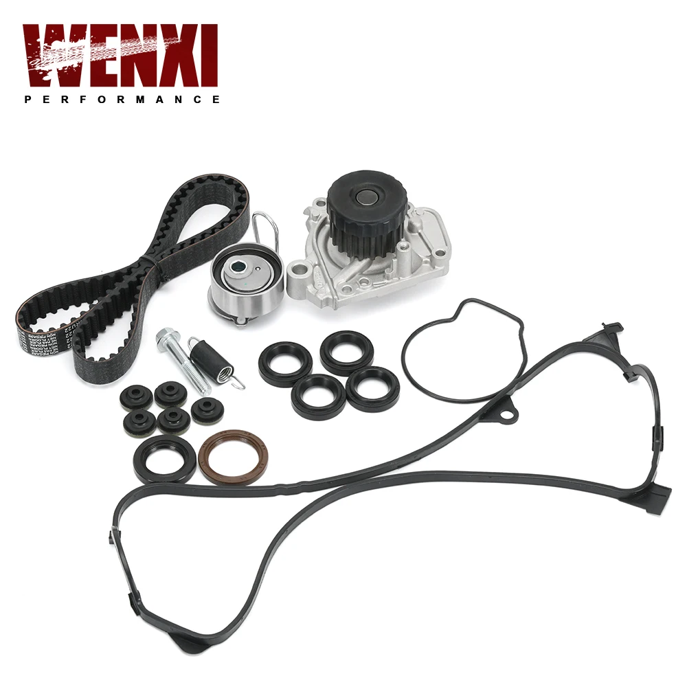 

Комплект водяного насоса ремня ГРМ для Honda Civic 01-05 1.7L D17A7 D17A6 D17A2 D17A1 L4 SOHC 16, клапанный двигатель TCK312 TBK312 TB312K1