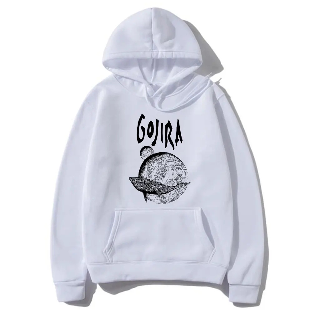 French Metal Band Gojira From Mars To Sirius Album Cover Hoodie Men Women Vintage Rock Oversized Pullover Mens Casual Hoodies view 4
