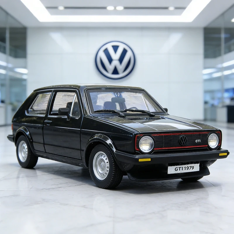 Bburago 1:24 Volkswagen Golf Mk1 GTI 1979 Alloy Car Diecasts & Toy Vehicles Car Model Miniature Scale Model Car For Children