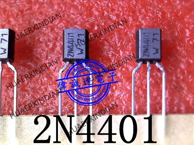 جديد 2N4401TA 2N4401 TO92 40V0.6A في الأسهم