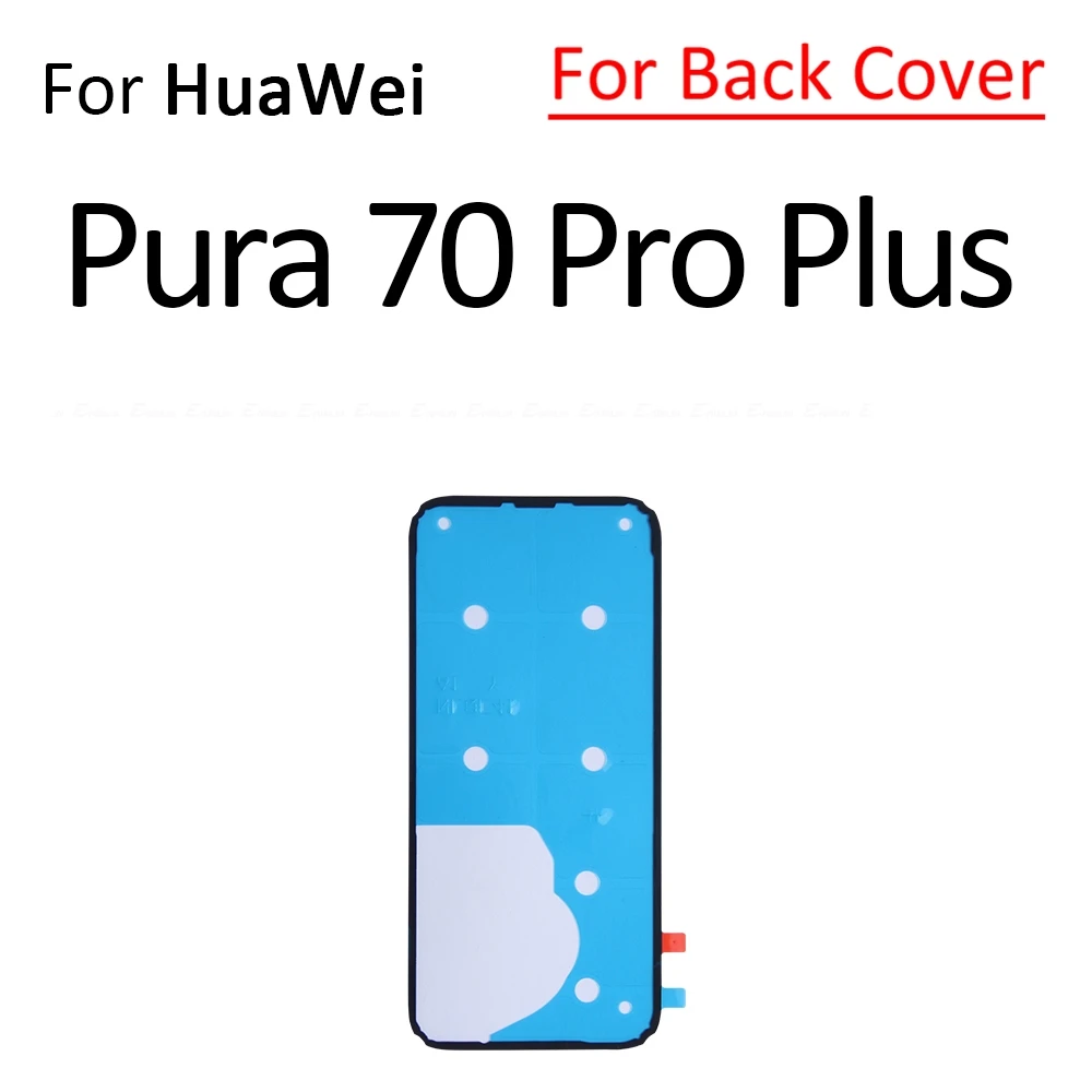 الغطاء الخلفي شاشة الكريستال السائل ملصق الشاشة لاصق شريط لاصق لهواوي P50 Pocket 2 S Pura 70 Pro Plus Ultra استبدال أجزاء