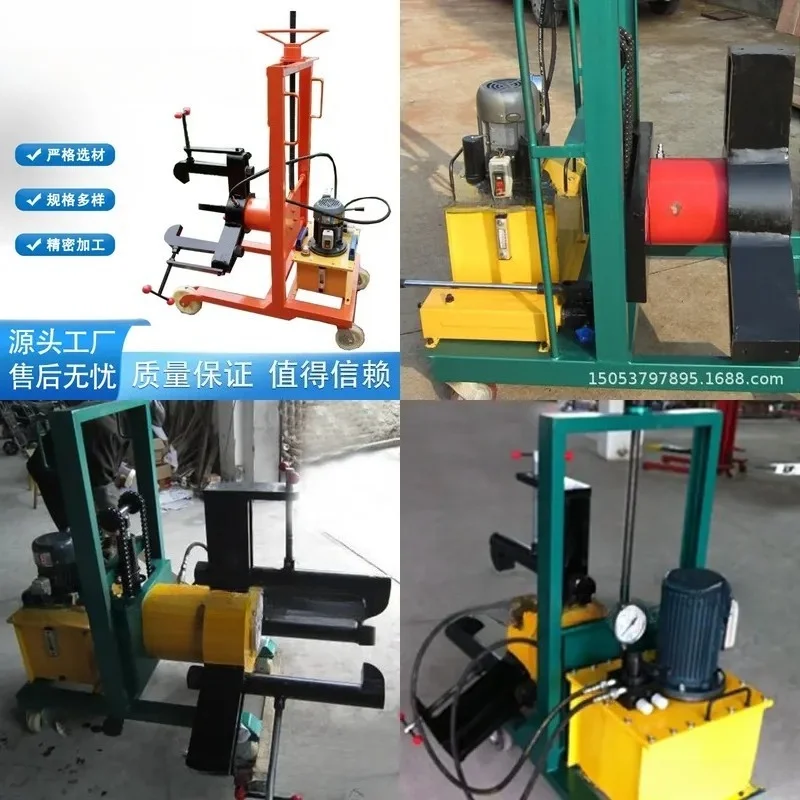 Electric lifting type hydraulic puller, split type three-jaw universal disassembly bearing tool, puller 100T