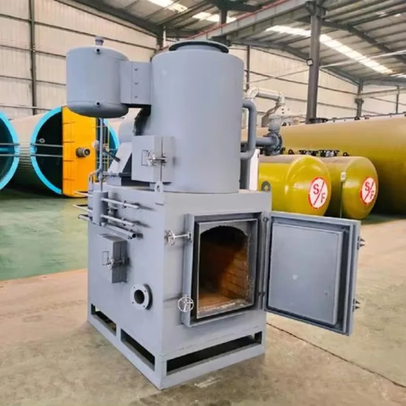 Customized Automation Smokeless Animal Pet Shop Waste Slaughterhouse Hazardous Waste Incinerator