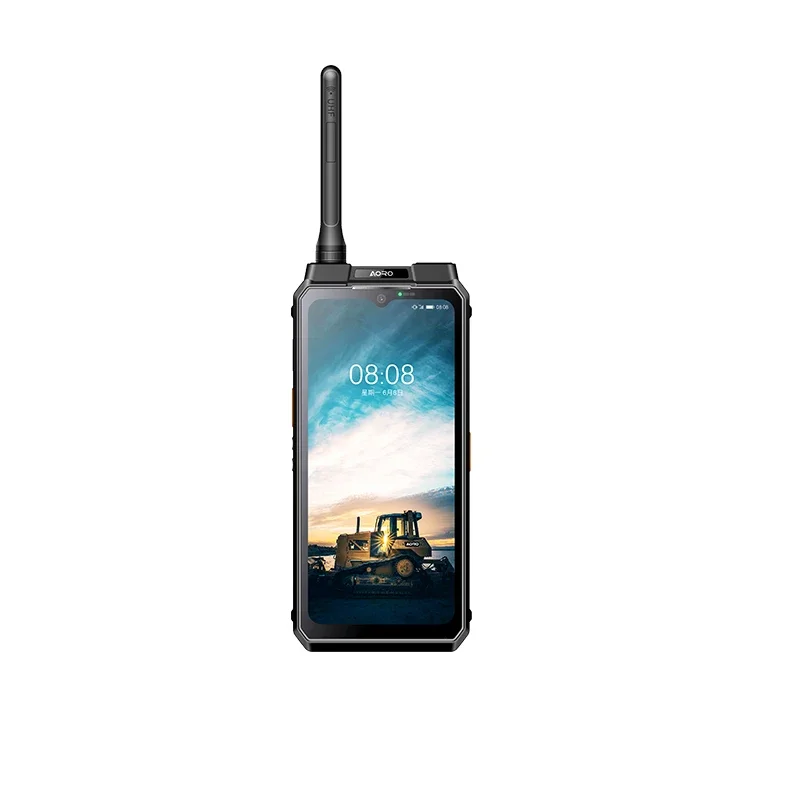 AORO M8 2W DMR Walkie-talkie Rugged Smartphone 9600mAh Big Battery 8g +256g Mobile Phone UHF Cell Phone