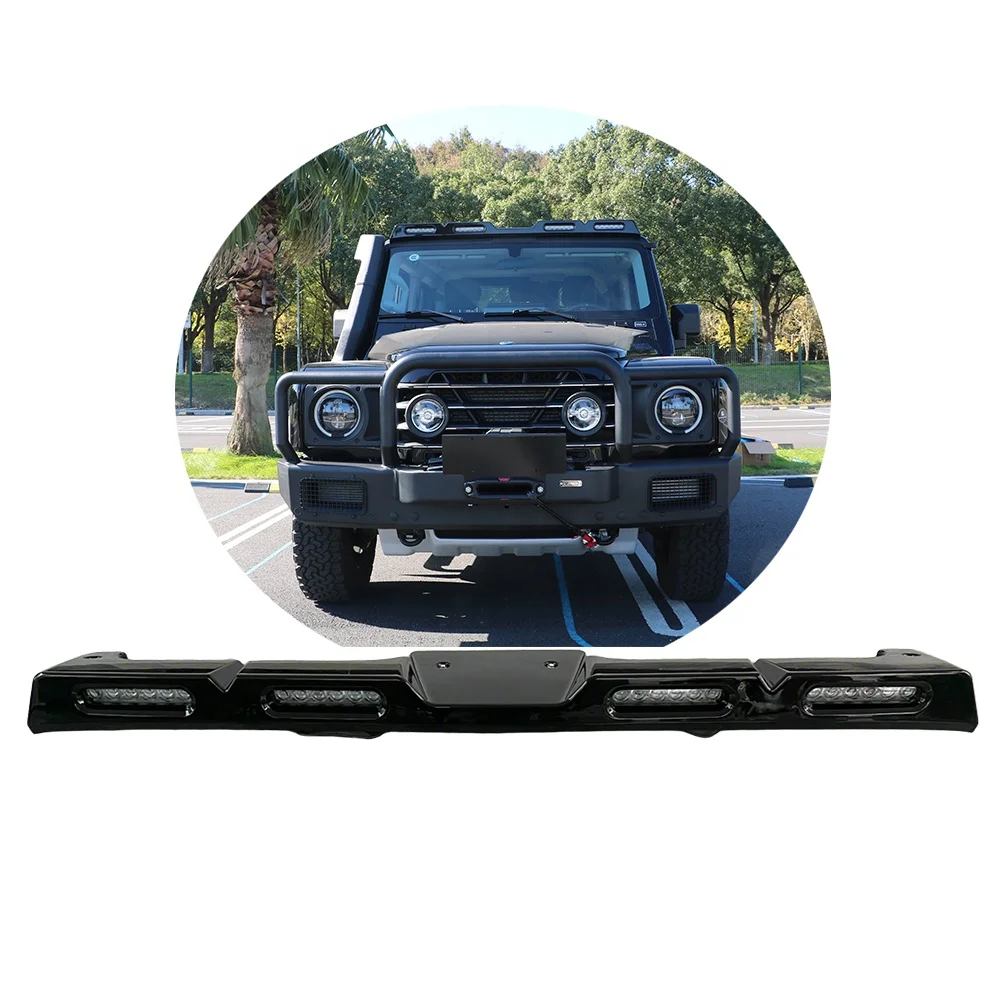 

FOR INEOS Grenadier 2023 2024 2025 Tuning LED Roof Searchlight Vehicle Roof Light Spoiler Car Roof Light Exterior Upgrade Lamp