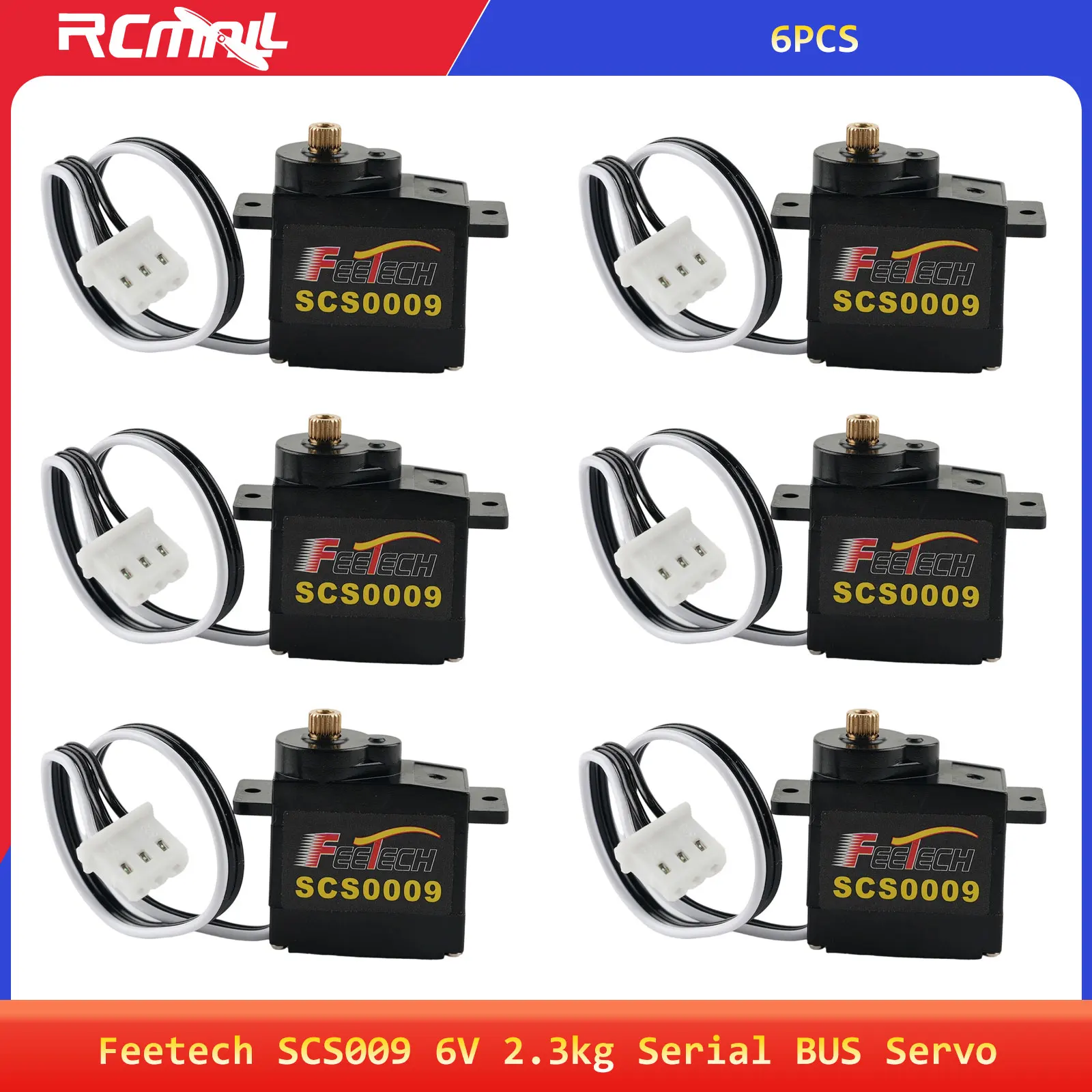 6-pezzi-feetech-scs009-6v-23kg-servo-seriale-con-ingranaggi-in-metallo-per-elicottero-rc-robot-intelligente-giocattoli-diy-educativi
