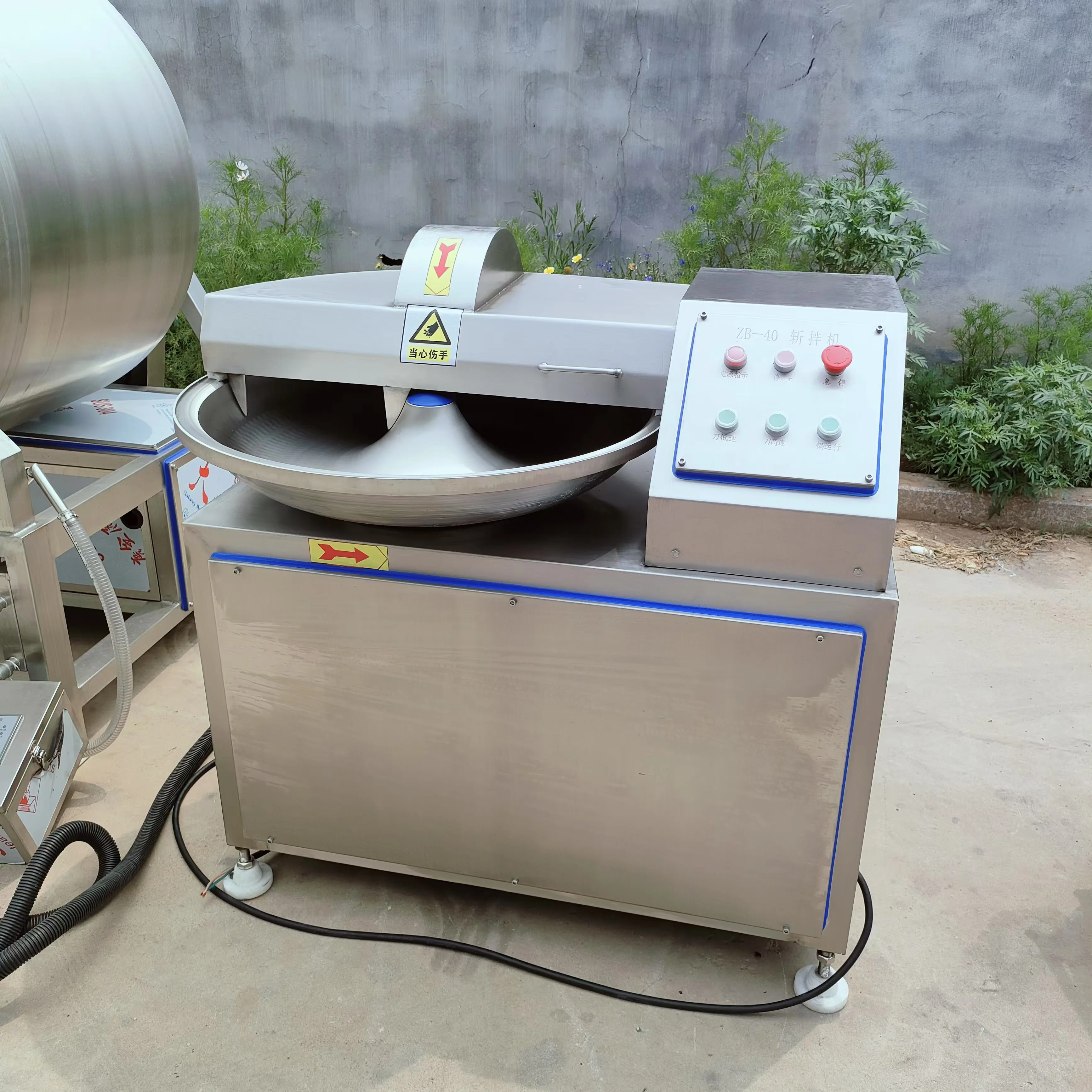 ステンレス製40Lミートボウルカッター、ソーセージチョッパーミキサー、果物・野菜グラインダーマシンをお手頃価格で