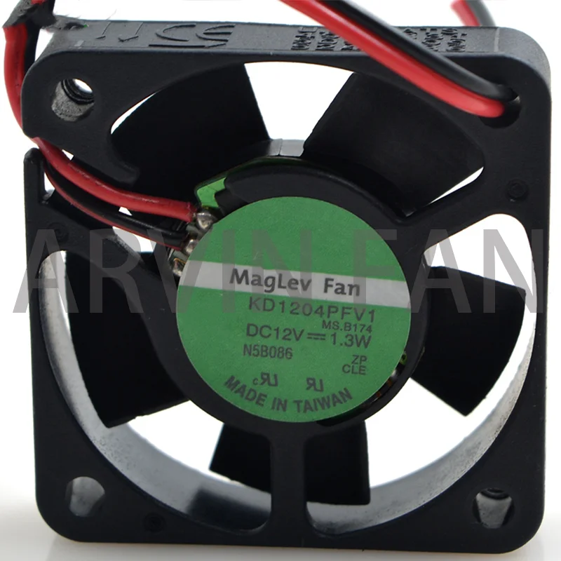 

KD1204PFV1 4010 4CM 12V 1.3W Power Charger Cooling Fan