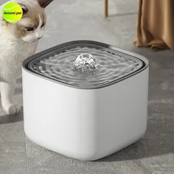 3L Cat Water Fountain Auto Recirculate Filter Large Capacity Filtring Cat Water Drinker USB Electric Mute Cats Water Dispenser