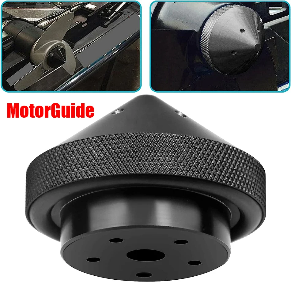 TM Trolling Motor Black Prop Nut, Compatible with MotorGuide X3 X5 XI3 XI5, Motorguide Trolling Motor GFEL-MG-R-DP