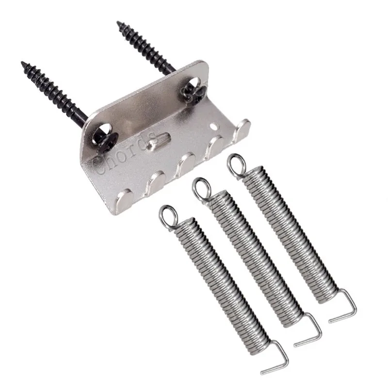 Ein Satz E-Gitarre Tremolo Brücke Body Mount Klauenfedern Befestigungsschrauben Zubehör Teile – Detail 7