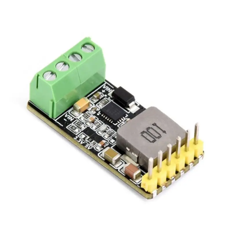 Daily Sale DC-DC Buck Mini Module 5-36V Wide Voltage Input Configurable 3.3V Or 5V Buck Voltage Regulation Ouput 4A With Termina