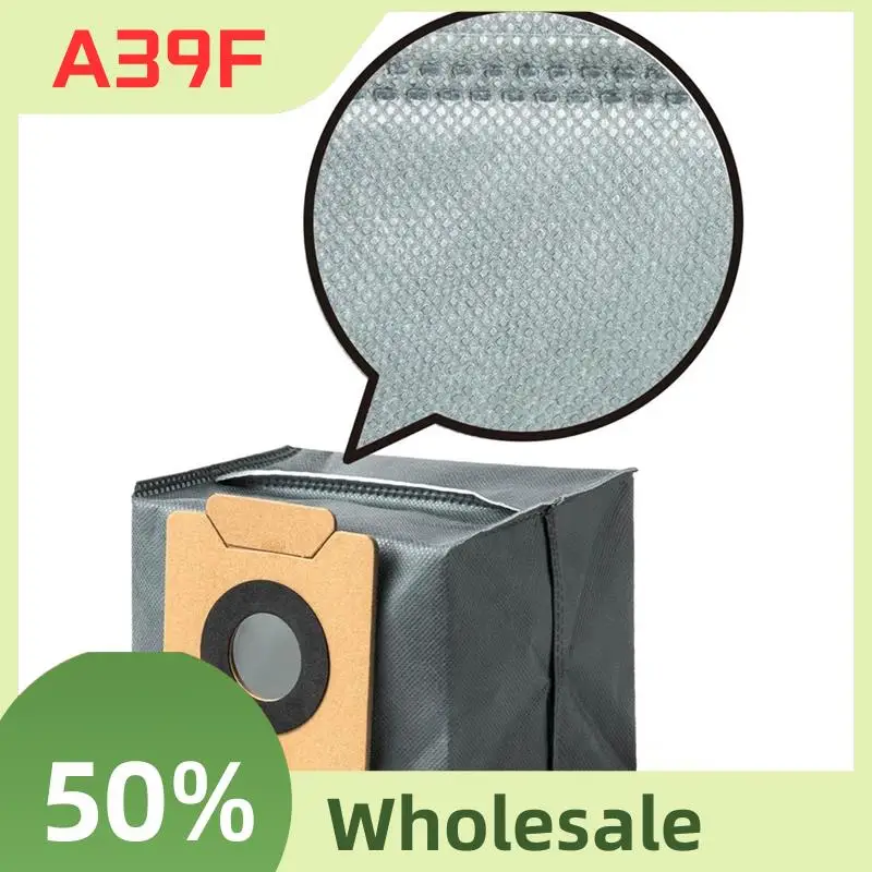 

A39F Top 6PCS Dust Bags For Eufy Clean X8 Pro Self-Empty Station Robot Vacuum Cleaning Spare Parts Trash Bag