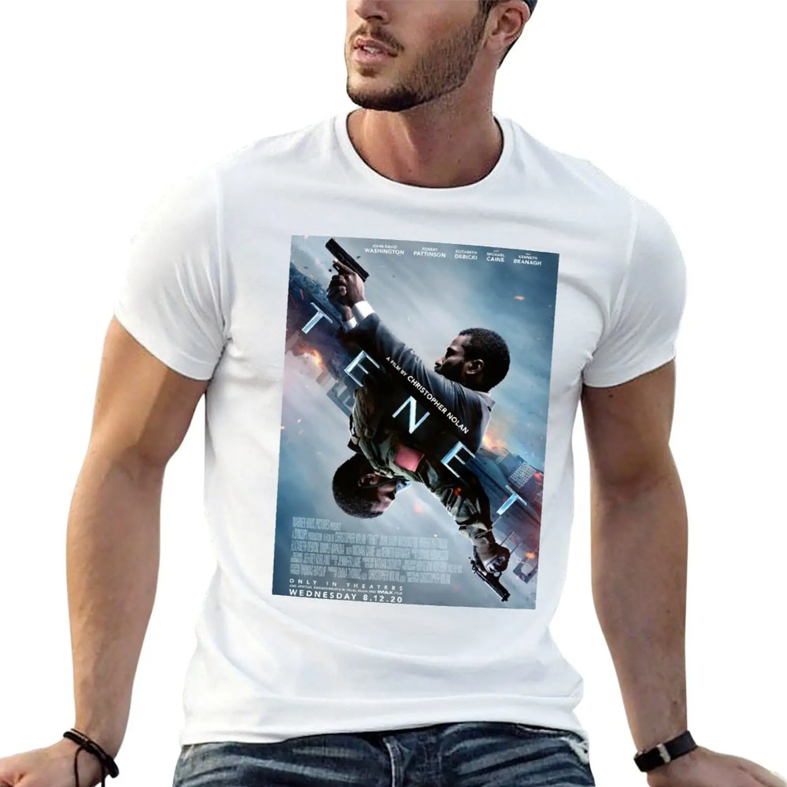 Tenet T-Shirt Active Wear Sports T-Shirt for Men
