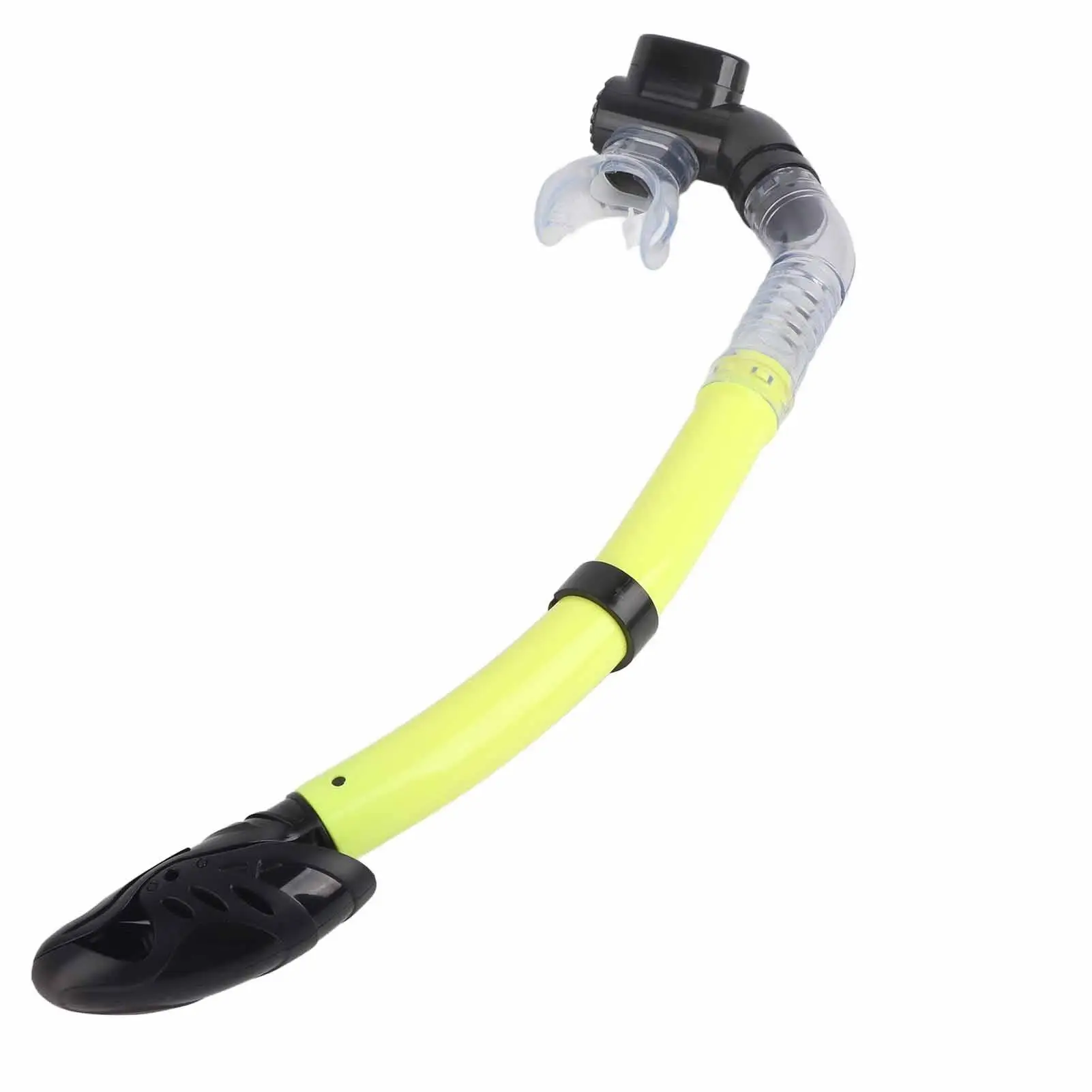 

Full Dry Snorkel Tube - Silicone Breathing Device for Underwater Diving, Spearfishing & Swimming Pool Use