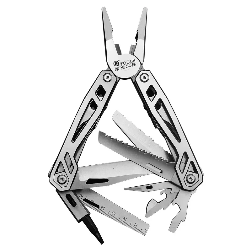 

Outdoor Fishing Supplies Multifunctional Tool Pliers Folding Knife Stainless Steel Multipurpose Tools Camping Equipment EDC 2029